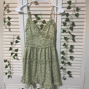 shein short green dress!